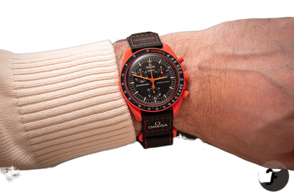 Omegaa x Swatchh MoonSwatch Mission on Earth Lava