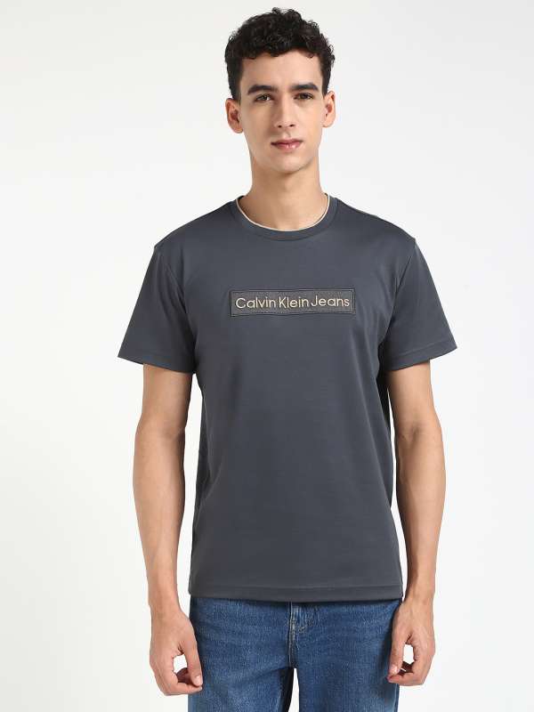 CALVIN KLEIM JEANS DARK GREY PREMIUM TSHIRT C1