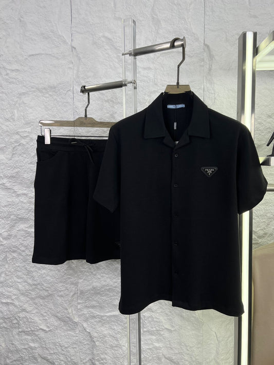 PRADA JET BLACK CORD SET P1