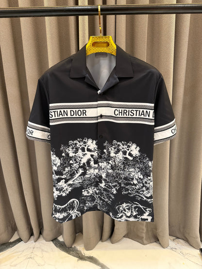 DIOR IMPORTED BLACK HALF SHIRT BOX PACK