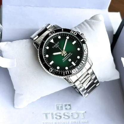 Tissot Sea Star Chain Silver Green