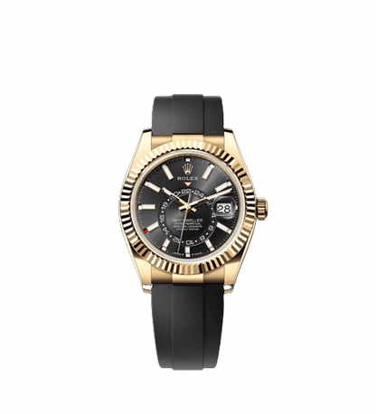 ROLEX SKY DWELLER OYSTERFLEX (GOLD BLACK)
