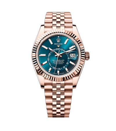 ROLEX SKY DWELLER - GOLD BLUE
