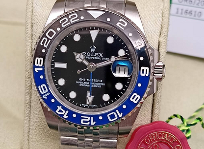 ROLEX GMT MASTER BATMAN