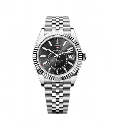 ROLEX SKY DWELLER -  SILVER BLACK