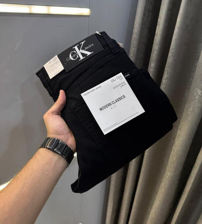 CALVIN KLEIN IMPORTED JET BLACK DENIM