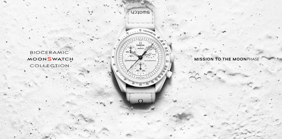 Swatch x Omega Moonswatch Mission To The Moonphase