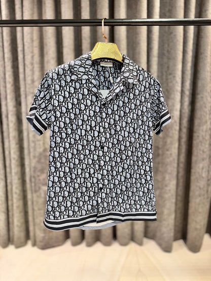 DIOR OBLIQUE IMPORTED HALF SHIRT D1