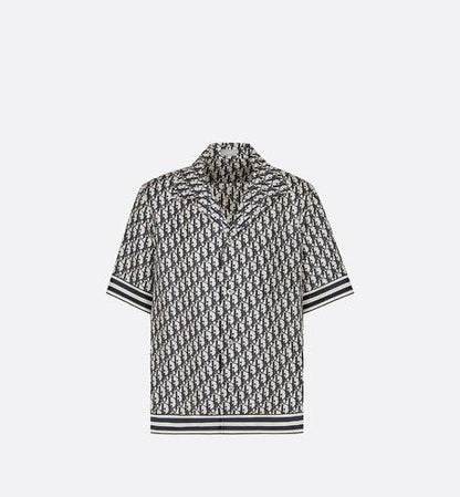 DIOR OBLIQUE IMPORTED HALF SHIRT D1