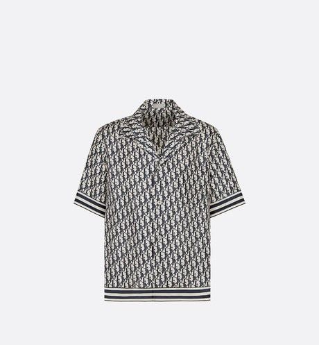 DIOR OBLIQUE IMPORTED HALF SHIRT D1