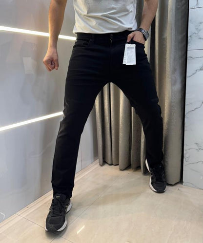 CALVIN KLEIN IMPORTED JET BLACK DENIM