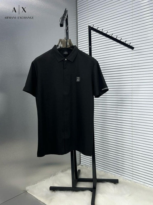 ARMANI EXCHANGE STICHLESS IMPORTED HALF SHIRT