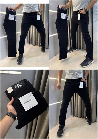 CALVIN KLEIN IMPORTED JET BLACK DENIM
