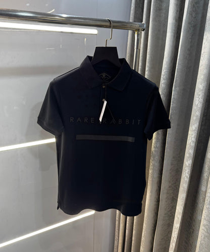 RARE RABBIT PREMIUM BLACK POLO RR